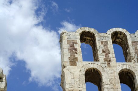 Temple acropolis athens photo