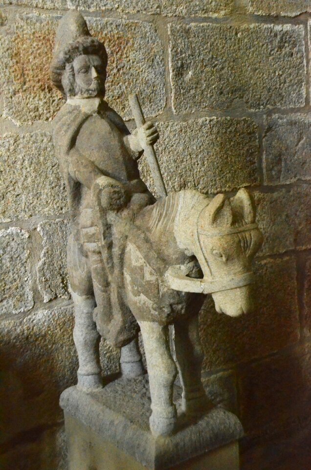 Horse rider church