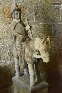 Horse rider church