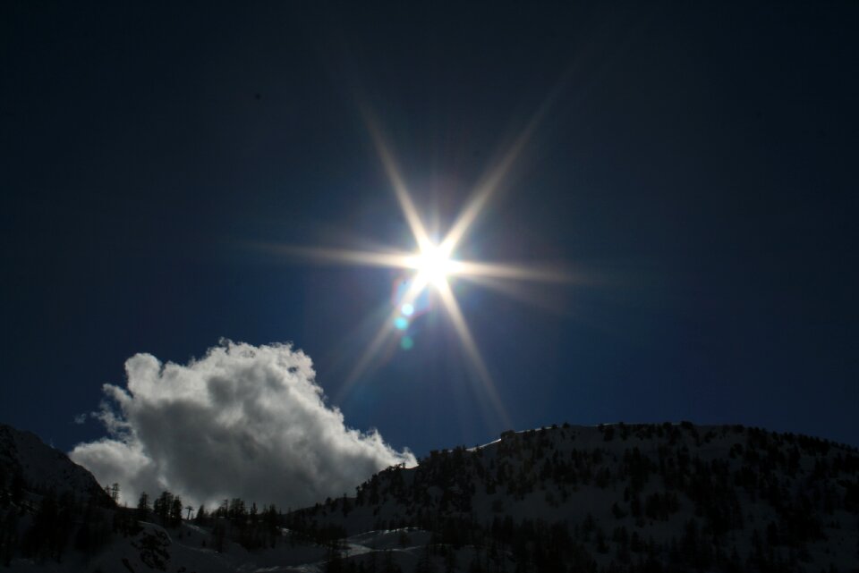 Mountains landscape sky