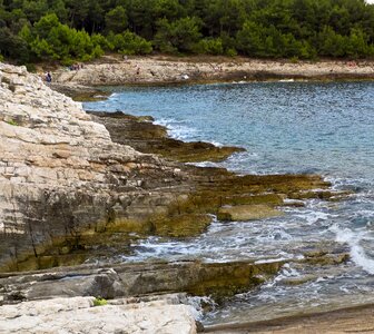Istria coast rock