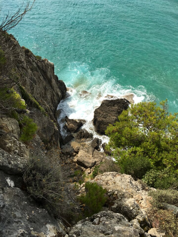 Sea rock nature