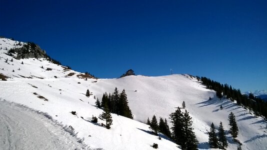 Alpine snow winter photo