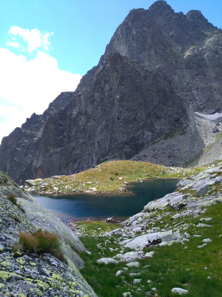 Sky landscape the high tatras