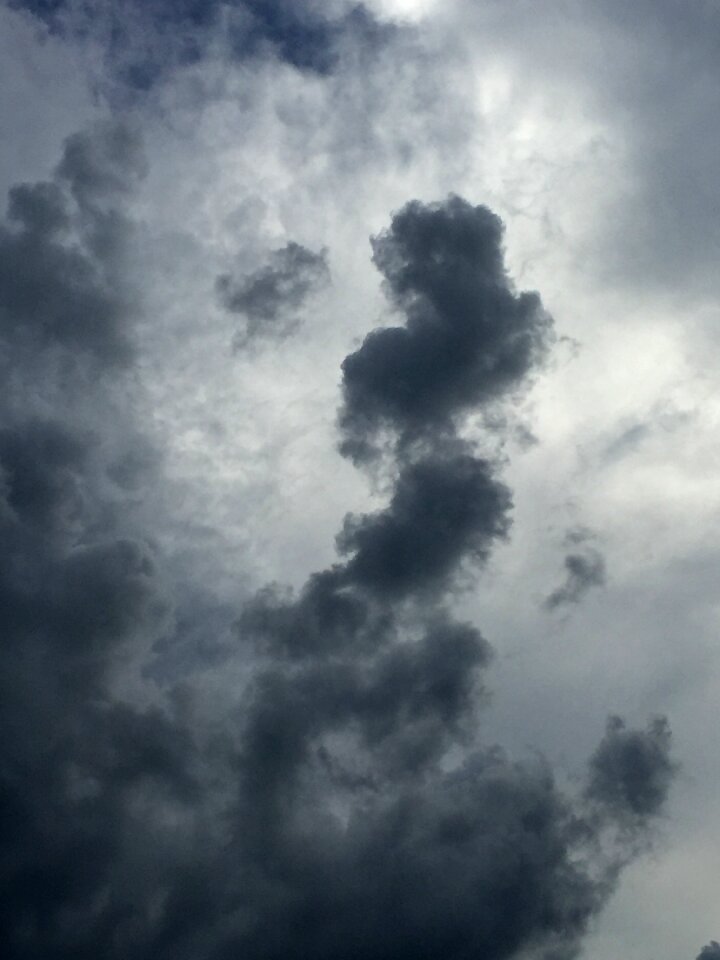 Thunderstorm cloudscape overcast