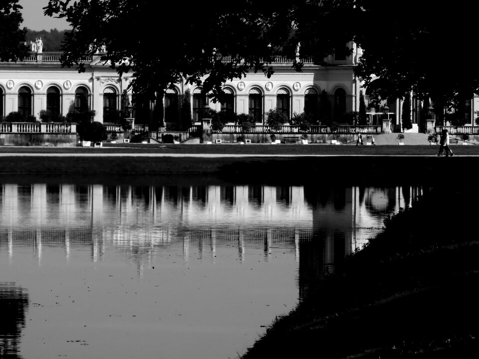 Orangery black and white kassel