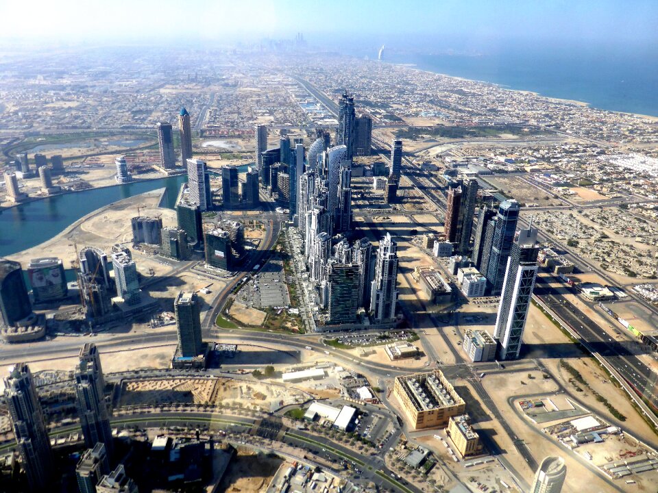 Skyscrapers view dubai