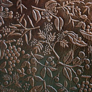 Detail natural ornaments stamping on the skin