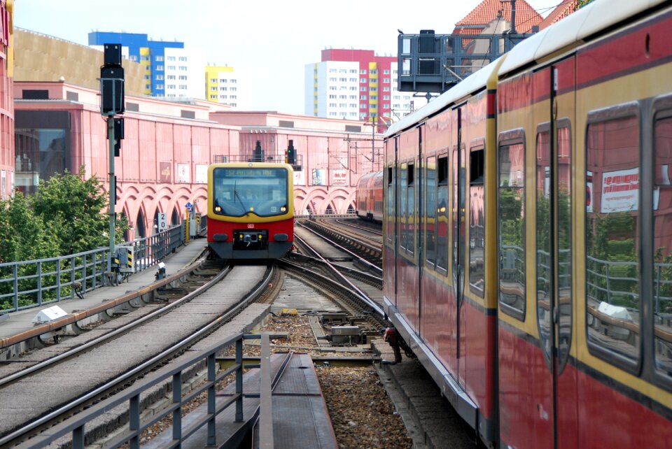 S bahn railway station capital