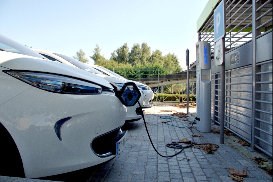 Electric car terminal reload headlights