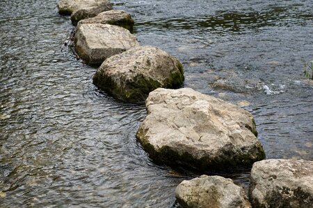 Water germany stones photo