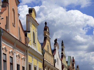 Buildings the window czech republic photo