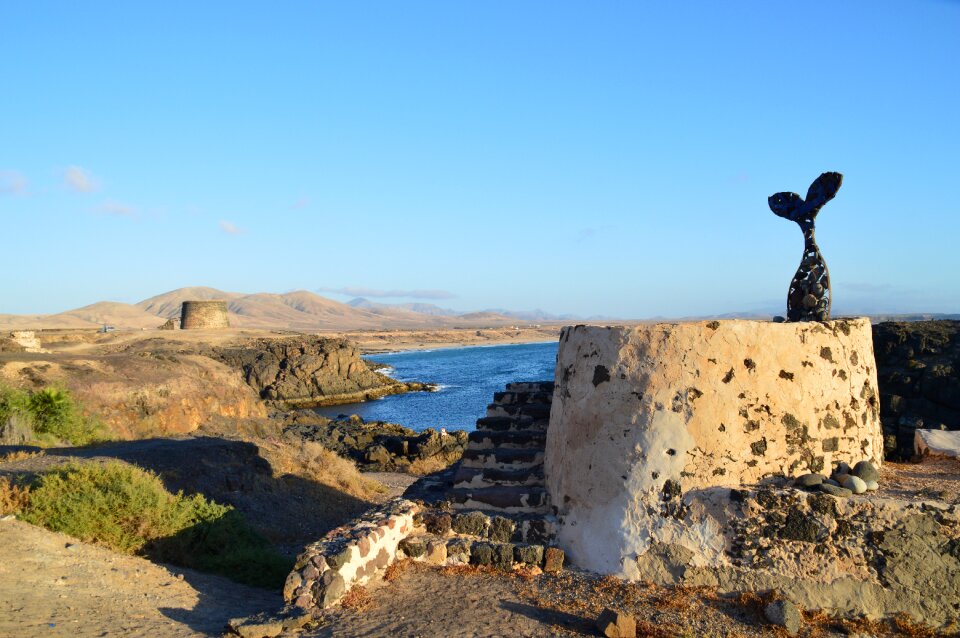El cotillo fortress storm atlantic