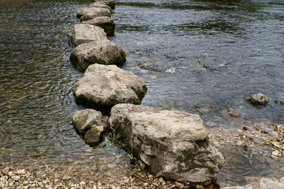 Water germany stones