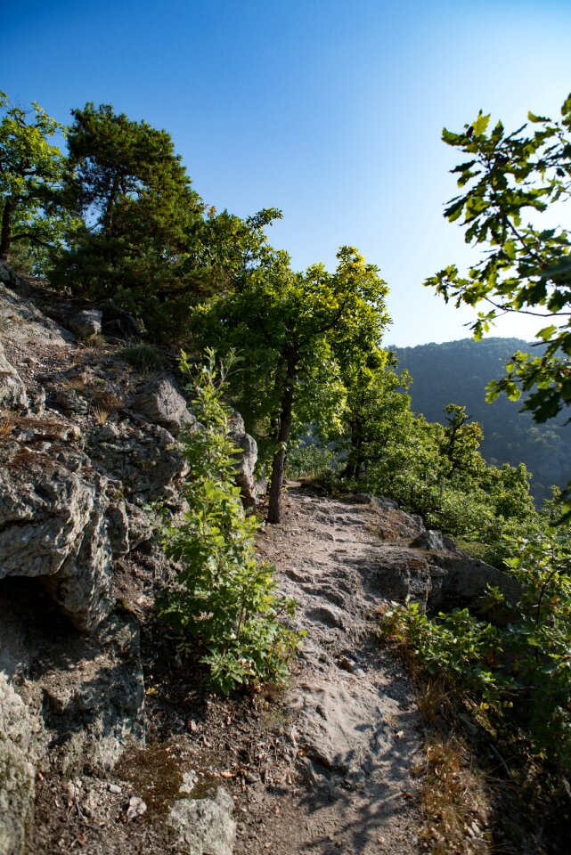 Steinig climbing landscape photo