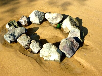 Beach summer sand beach photo