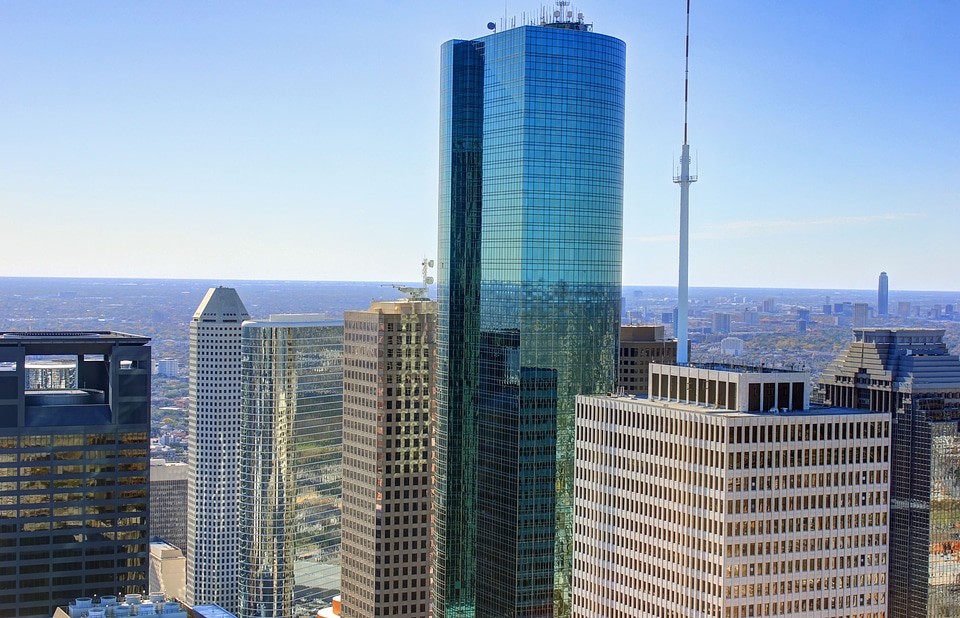 Skyscraper high rise tower