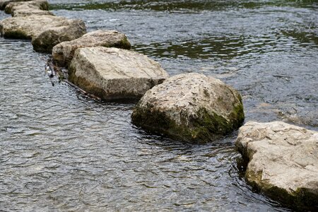 Water germany stones photo