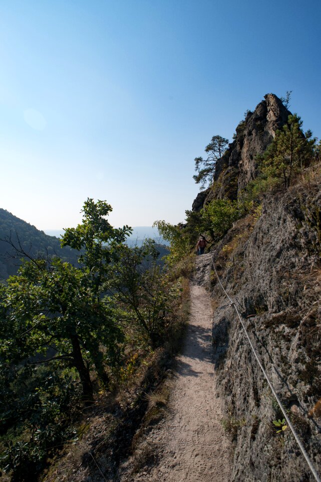 Steinig climbing landscape photo