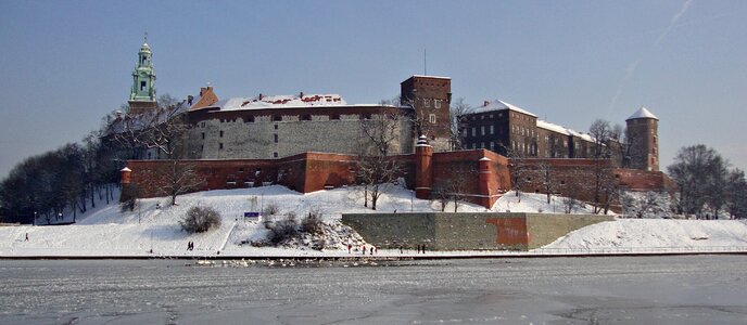 Architecture monument castle winter
