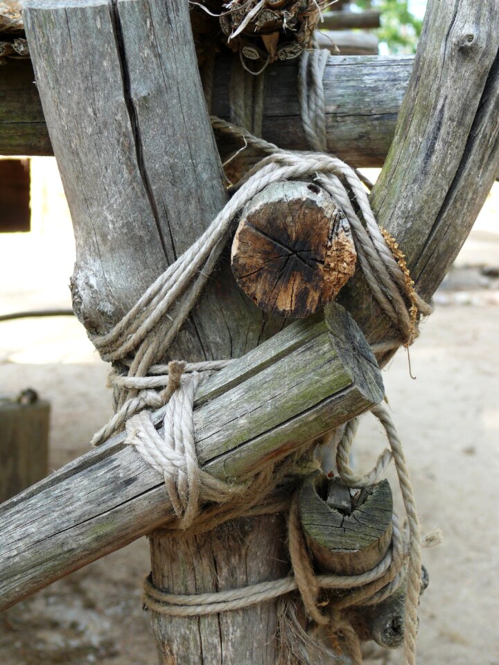 Natural rustic brown