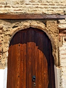 Door brick architecture photo