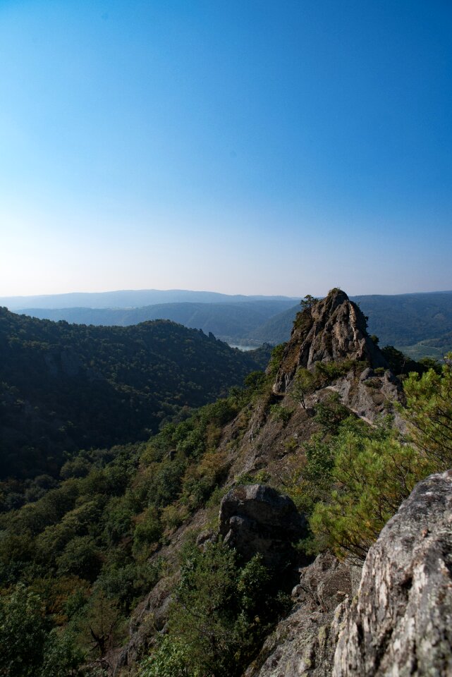 Steinig climbing landscape