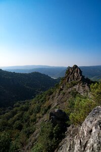 Steinig climbing landscape photo