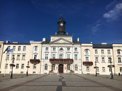 Płock the town hall city ​​hall photo