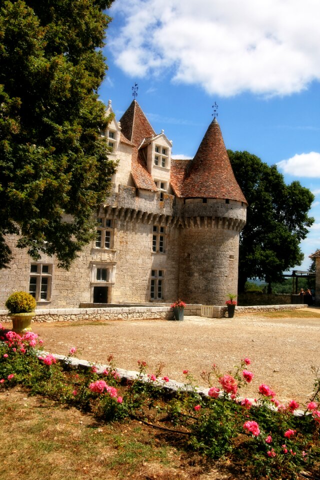 Périgord castle monbazillac