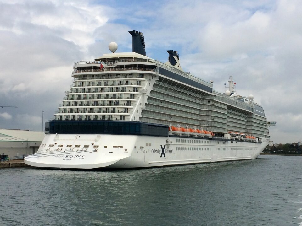 Passenger ship gray celebrate
