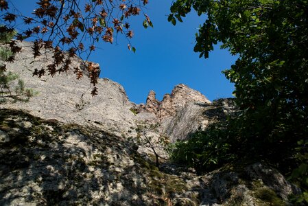 Steinig climbing landscape