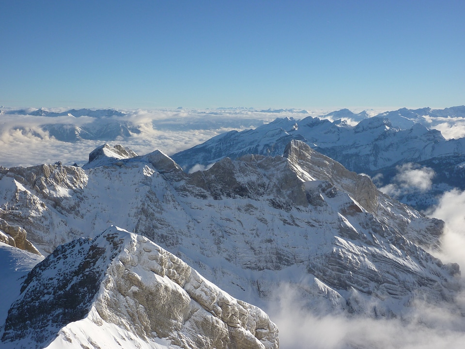 Panorama switzerland säntis swiss alps