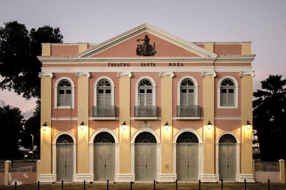 Theater santa rosa in the center joão person