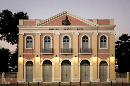 Theater santa rosa in the center joão person