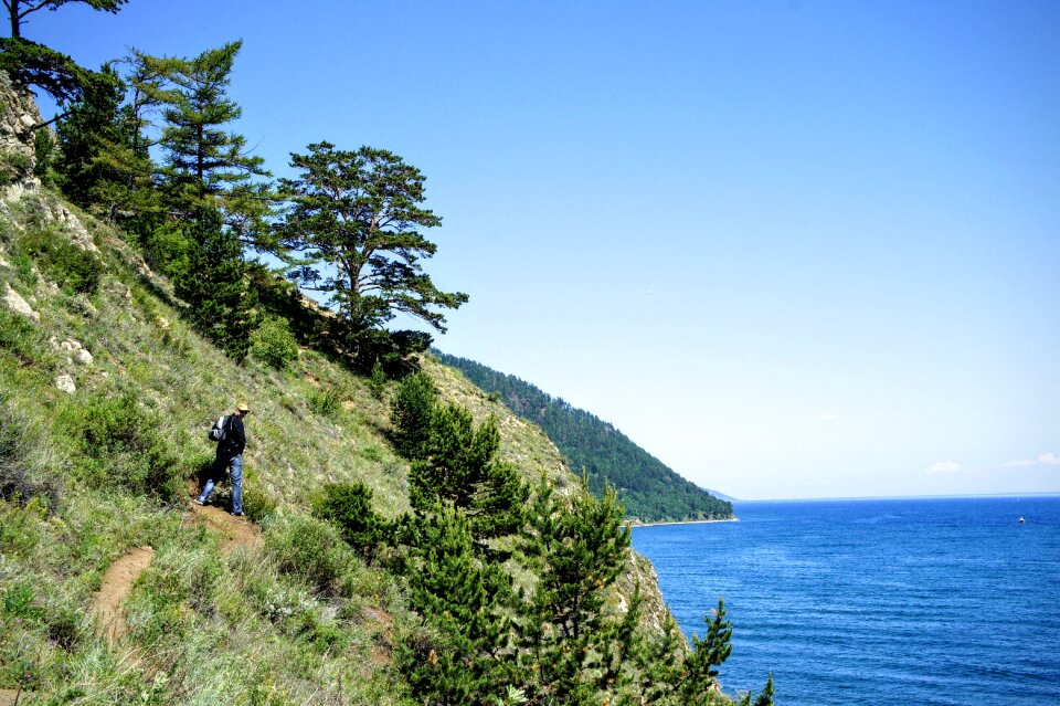 Lake baikalsee trekking