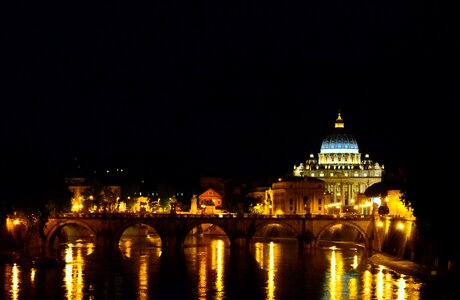 St peter's basilica tiber italy