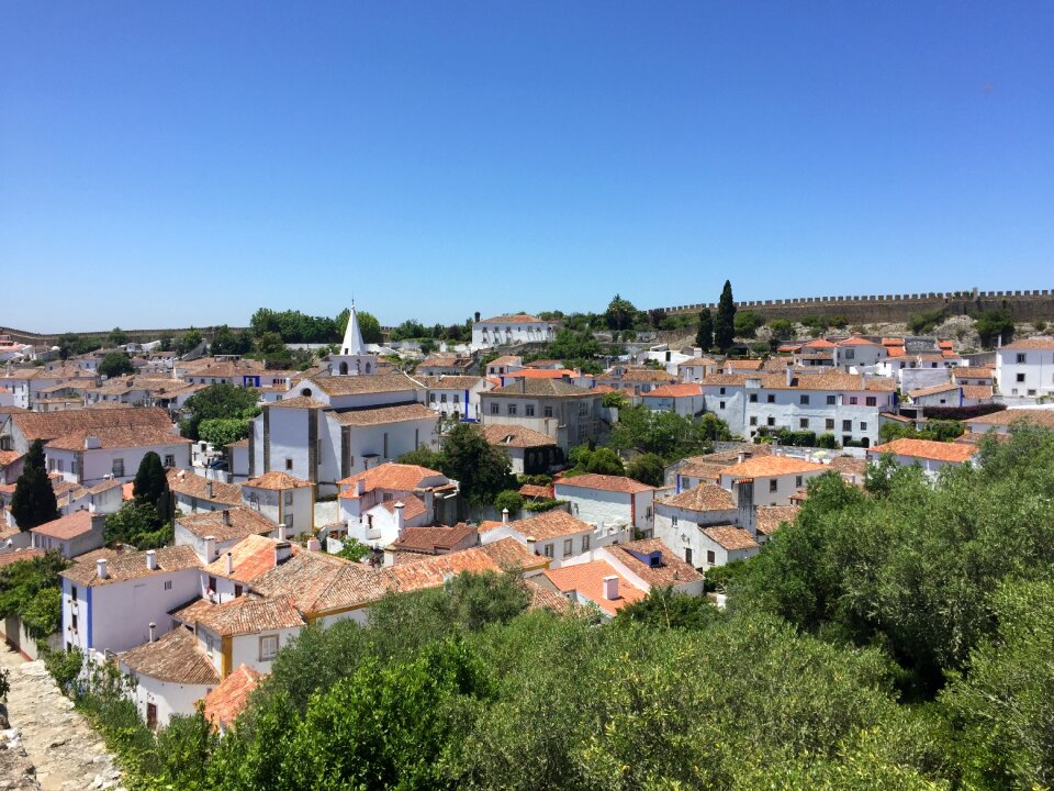 Portugal city defensive wall