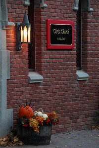 Brick architecture landmark