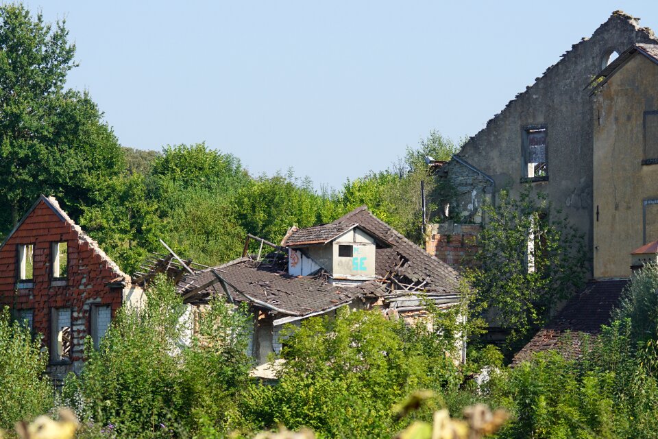 Decay factory building industry