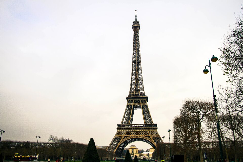 Paris eiffel tower historical works
