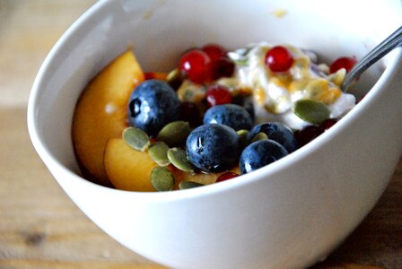 Healthy summer fruit vegan