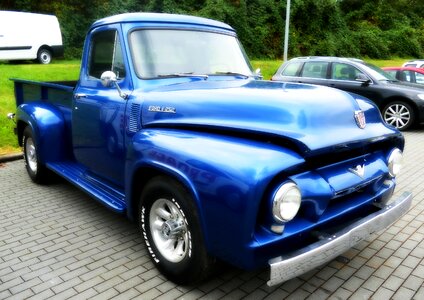 Old vintage blue