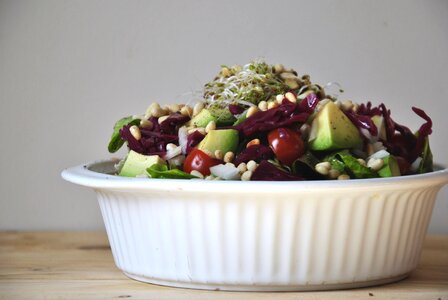 Salad healthy vegan