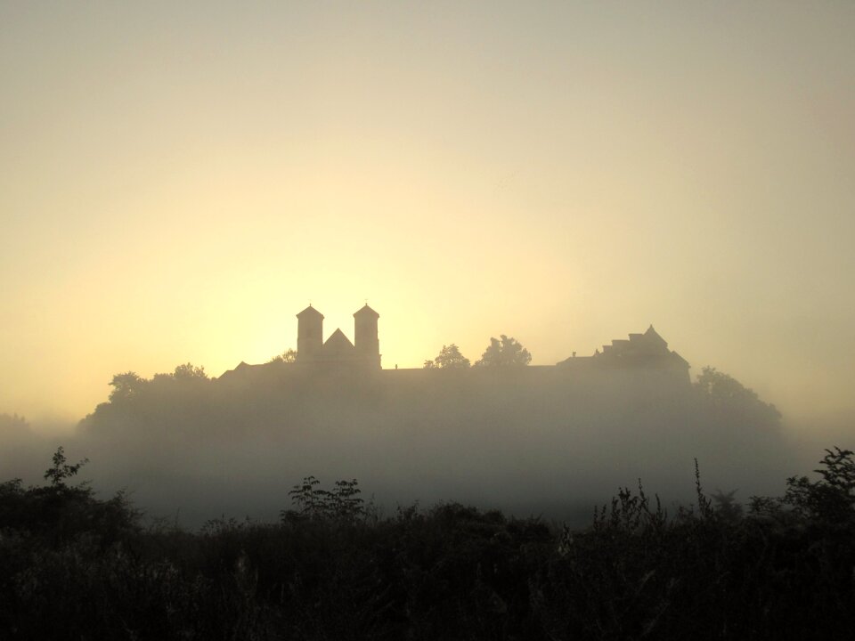 Morning tyniec the fog