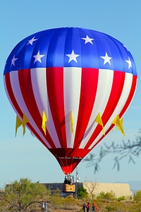 Balloon ride colors air photo