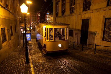 Tram lisbon portugal photo
