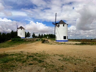 Don quixote stain windmill