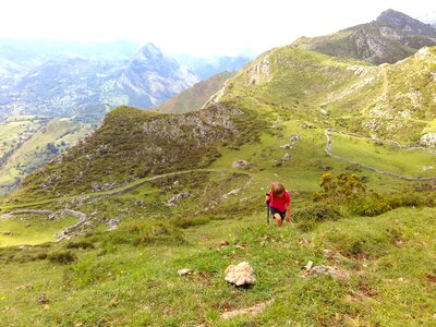 Mountain cantabria landscape