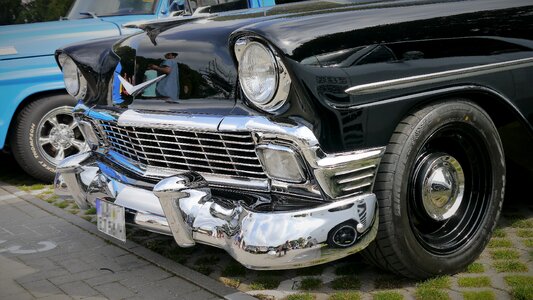 Spotlight retro automotive